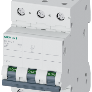 Molded case circuit breaker 400 V 10 kA, 3 poles, C, 10 A