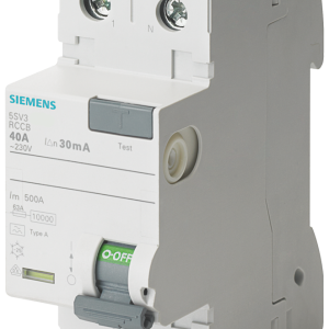 Residual current circuit breaker, 2-pole, Type A, In: 25 A, 30 mA, U_n: 230 V AC