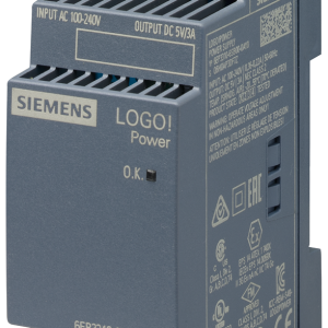 LOGO!Power power supply, single-phase 5 V DC/3 A