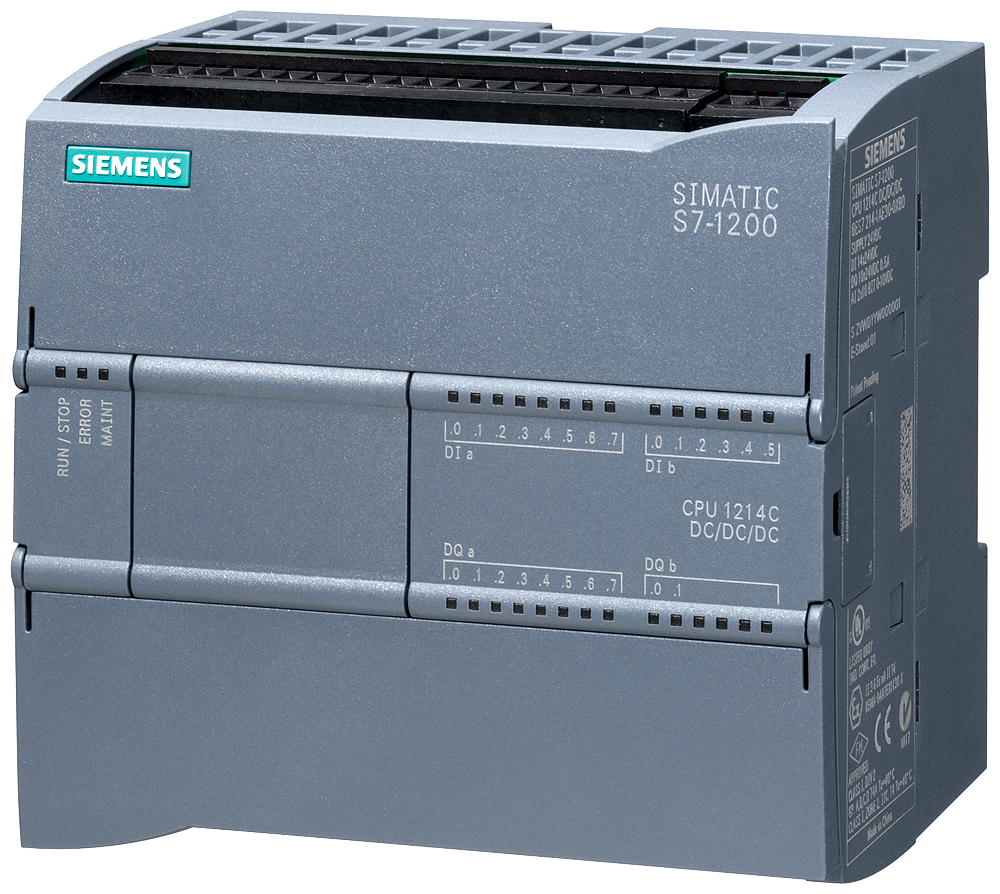 Simatic S7-1200 CPU 1214C DC/DC/DC 14DI / 10DQ / 2AI